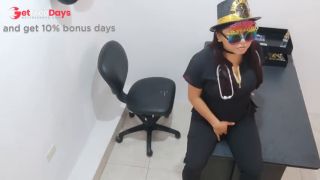 [GetFreeDays.com] Im at my new receptionist job and Im flirting with my new anal plug Sex Video October 2022-1