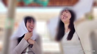 Reducing Mosaic MFYD-056 Wレズ解禁 某AVメーカー女子社員2人が退職1日前に有休使ってレズビアン温泉旅行！！ 松丸香澄 北村海智-1