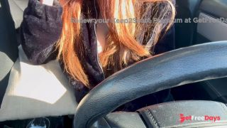 [GetFreeDays.com] Car Ride Driving around with Italian Big Tits Long Hair Milf Artemisia Love flashing her big boobs Porn Film April 2023-6