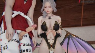 Fantasyking3 - Tifa Lockhart blowjob surprise | Fking3-D Chapter 4 | Full 1 hr movie on patreon: Fantasyking3-2