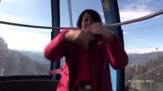 Alexandra Wett Public Extreme Sex In The Cable Cars - Public-8