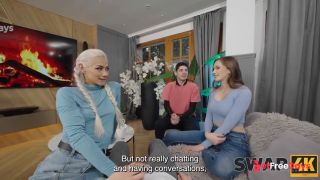A Cute Girl with Nice Tits Thought Were the Castle Owners and Joined Us in a...-1