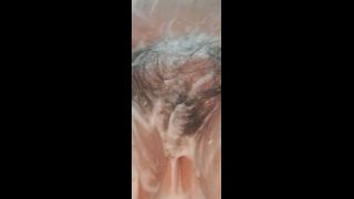 Give Me 53 year old milf, tits and pussy covered in cream, wet in the shower-7