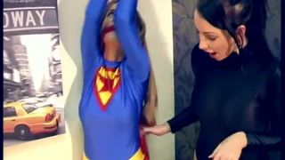 Supergirl's Lesbian Bondage Adventure Sex Clip Video Porn...-5