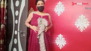 Indian Chubbby bhabhi First Ever Solo with Dirty Talk and Fingering-1