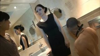 bloody femdom Mistress Blackdiamoond In Scene: Toilets Slave, kinky fetish on fetish porn-6