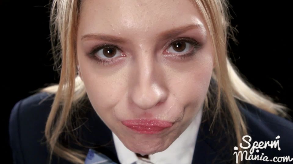 adult xxx video 46 SpermMania presents Rebecca Volpetti in Rebecca Volpetti swallows tons of thick white cumshots on feet porn foot fetish therapy
