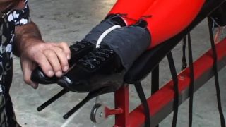 free adult video 46 hand fetish HouseofGord: Trussed and Transported, transport on high heels porn-0
