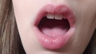 Nina Crowne - HD Close Up Mouth Cum-1