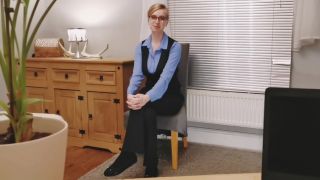 M@nyV1ds - Lexi Snow - Secretary interview Nylon Tease-0