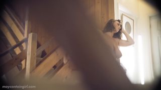 Stacey Poole's Erotic Solo in Black Swan MILF Big Tits Show-6