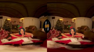 VR 180  Blue Haired Elf Jewelz Blu Rides Santa'S Big Cock -2