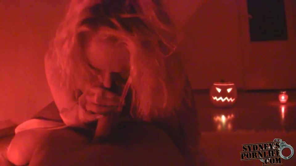 clip 46 SydneysPornLife – Halloween Fuck, amateur does on big tits porn 