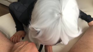 [Amateur] Black cat was caught and fucked in mouth-7