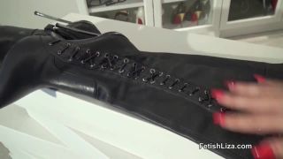 free video 26 FetishLiza - Fitting My Casadei Boot Collection Part1 | fetish | pov fetish domina-0