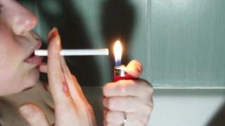 big tits fetish XcreaMMollyX - 036 SMOKING GIRL IN SLOW MOTION. LIPS, smoking on smoking-3