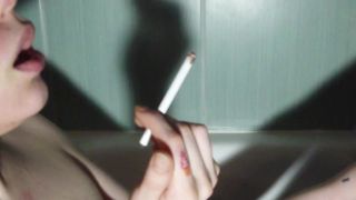 big tits fetish XcreaMMollyX - 036 SMOKING GIRL IN SLOW MOTION. LIPS, smoking on smoking-7