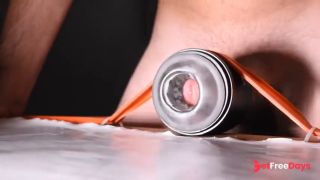 ASMR fleslight fuck with slow motion cumshot-1