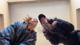 adult xxx clip 43 pornhub femdom Petite Princess FemDom – Mistress Kira and Mistress Sofi – Double POV Spitting And Dirty Sneaker Soles Worship, dirty talking on fetish porn-8