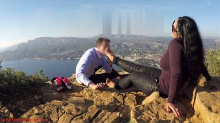 Public foot massage with a view.-3