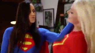 Movie title:Supergirl - The Match - Supergirl, Throatlift.-8