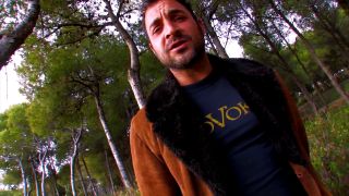 Hot Tight Spanish Pussy Fucked Hard Outside.-1