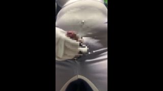Bbw japanese chubby masturbating in a suit.-7