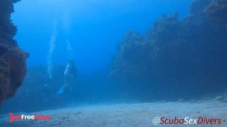 SCUBA Sex in a Sand Patch Full-Length Version - SexDivers-8
