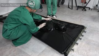 free adult clip 23 Hinako House of Bondage (Medical Fetish) HBC X Anal Friends – Latex Vacuum Bed Treatment - scrub - japanese porn satin fetish porn-2