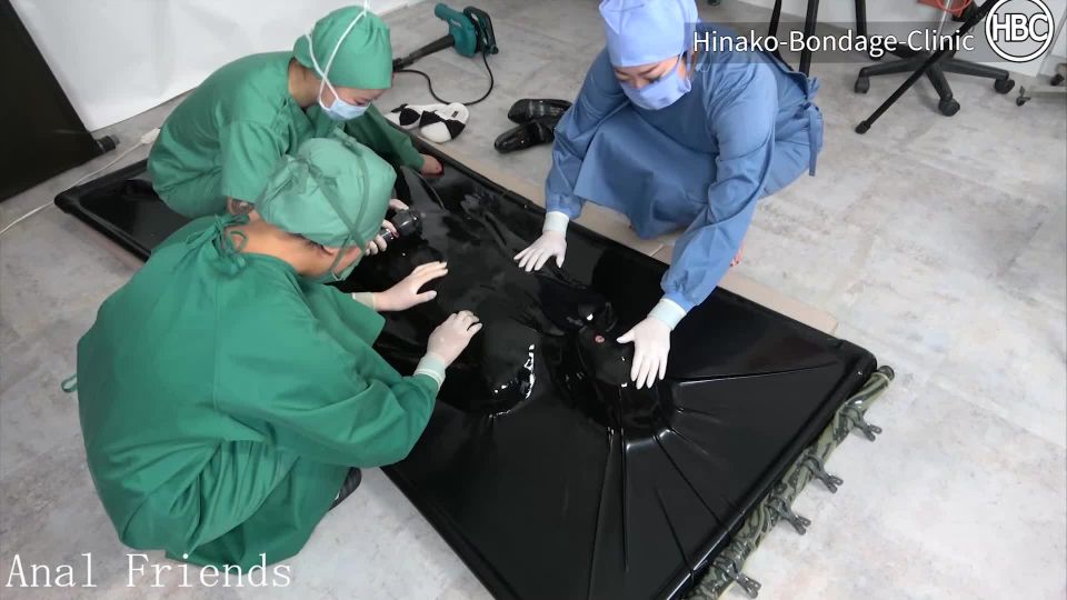 free adult clip 23 Hinako House of Bondage (Medical Fetish) HBC X Anal Friends – Latex Vacuum Bed Treatment - scrub - japanese porn satin fetish porn