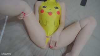 Pikachu Girl Gets A Double Dose Of Cum Creampie And Cumshot Pov 1080p-2