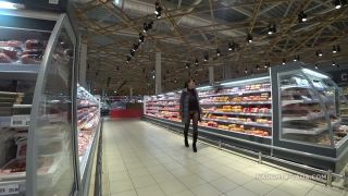 Naughty Lada - Frivolously Dressed in a Supermarket.-6