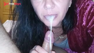 [GetFreeDays.com] Stepmom gives a Stepson him a Blowjob in Hotel Room with Plenty Cum in Mouth Adult Video March 2023-9