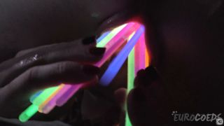 Eurocoeds Drunk Ginger Roxy Pussy Gaping Stretching Orgasms-9