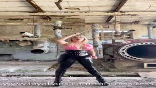 Latex Whip Practice In The Boiler Room.-8
