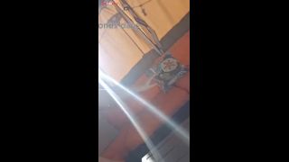 BBW Bikini Nerd Smoking-3