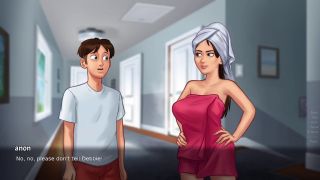 LewdQuest31 - Busty French Teacher Seduces Student | Summertime Saga-1
