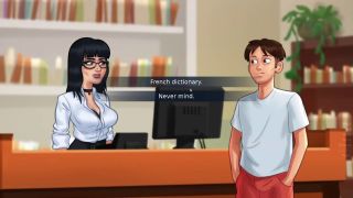 LewdQuest31 - Busty French Teacher Seduces Student | Summertime Saga-3