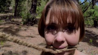 free xxx video 22 CherryEnglish – WOODLAND BONDAGE, bdsm teen sex on fetish porn -0