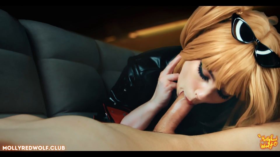 MollyRedWolf's Late-Night Bar Cravings Satisfied POV Blowjob