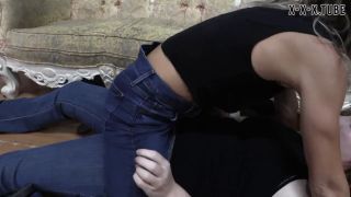  Lora Cross  Lora Cross Flared Jeans Dry Hump Orgasm  SFW-2