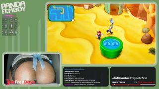 [GetFreeDays.com] PandaFemboy Plays Mario and Luigi Brothership Part 12 Adult Clip May 2023-5