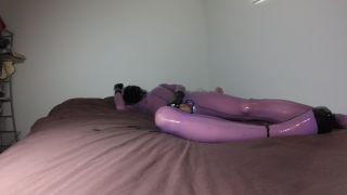 PURPLE LATEX RUBBER DOLL-3