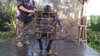 Breathplay and Teasing in the Torture Cage Sex Clip Vide...-1
