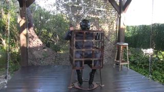 Breathplay and Teasing in the Torture Cage Sex Clip Vide...-3