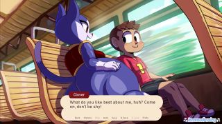 MommaGaming - Animal Crossing Cat Sat On My Cock THE FATTES THIGHS - Waifu Crossing R34 Hentai Game (VA)-5