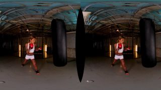 MRVR-004 黒ギャル格闘家の暴力的射精管理でM男が再起不能になるまで逆レ●プ:3ラウンド 鮫島るい-2