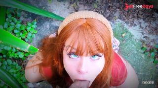 [GetFreeDays.com] Beautiful uninhibited redhead sucks and takes a load in her mouth Sex Film January 2023-3