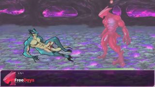 Affectionate copulation with red slime.grove dark placespart16-1-3