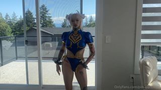 PinupPixie (pinuppixietm) Watch Me Get KO ed By My New Fuck Machine Chun Li (Pornstar)-2